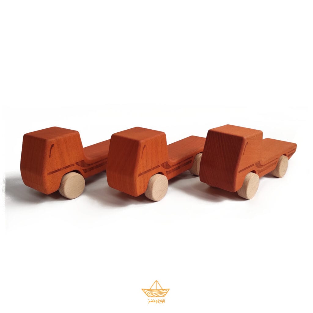 Wooden Toy Truck for Pretend Play